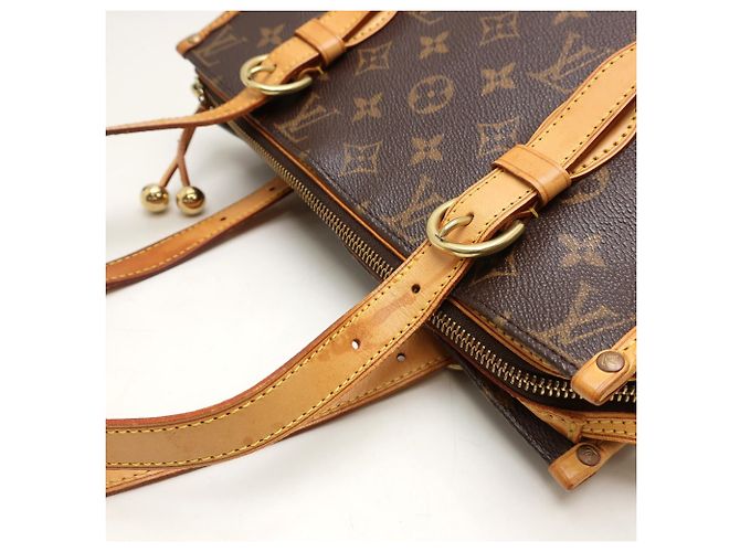 Borsa a tracolla Louis Vuitton Monogram Popincourt O Marrone Damier ebene Monogramma - vista 12