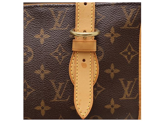 Borsa a tracolla Louis Vuitton Monogram Popincourt O Marrone Damier ebene Monogramma - vista 14