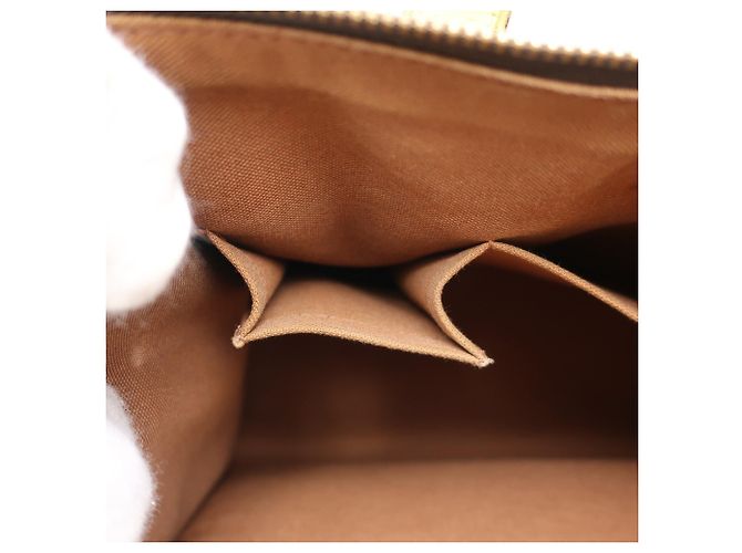 Borsa a tracolla Louis Vuitton Monogram Popincourt O Marrone Damier ebene Monogramma - vista 19