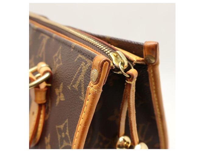 Borsa a tracolla Louis Vuitton Monogram Popincourt O Marrone Damier ebene Monogramma - vista 9