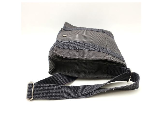 Hermès Borsa a tracolla Hermes Bassas PM Herline Marrone - vista 7