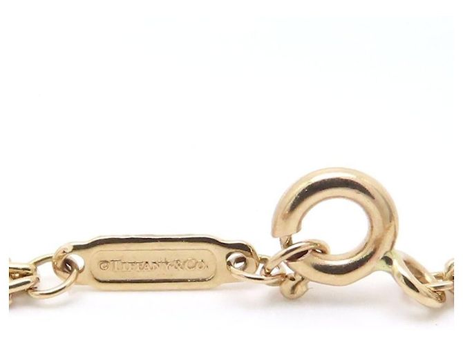 Autre Marque Collana Hardware Large Double Link in oro rosa 18K Tiffany & Co. D'oro - vista 3