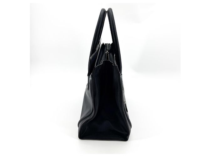 Céline Celine Luggage Smooth Leather Mini Noir - vue 4