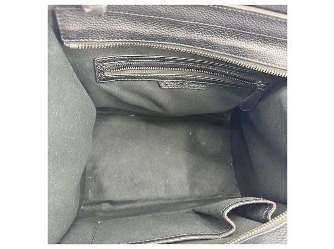 Céline Celine Luggage Smooth Leather Mini Noir - vue 5