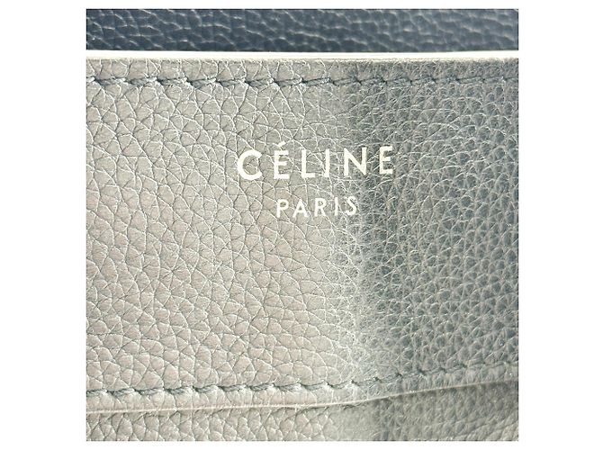 Céline Celine Luggage Smooth Leather Mini Noir - vue 6