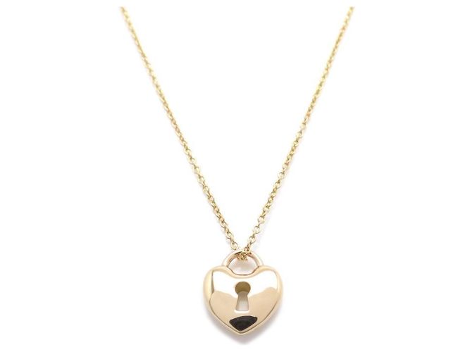 Autre Marque Collana Heart Lock Tiffany & Co. D'oro - vista 2