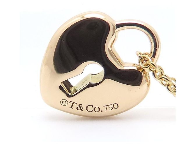 Autre Marque Collana Heart Lock Tiffany & Co. D'oro - vista 4