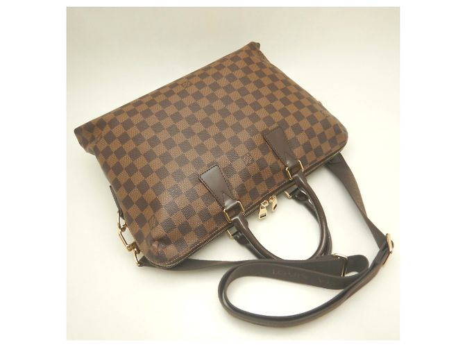 Bolsa de Negócios LOUIS VUITTON Damier Portedocument Jour Damier ebene - vista 3