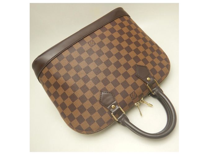 Louis Vuitton Damier Alma Handtasche Damier ebene - Ansicht 3