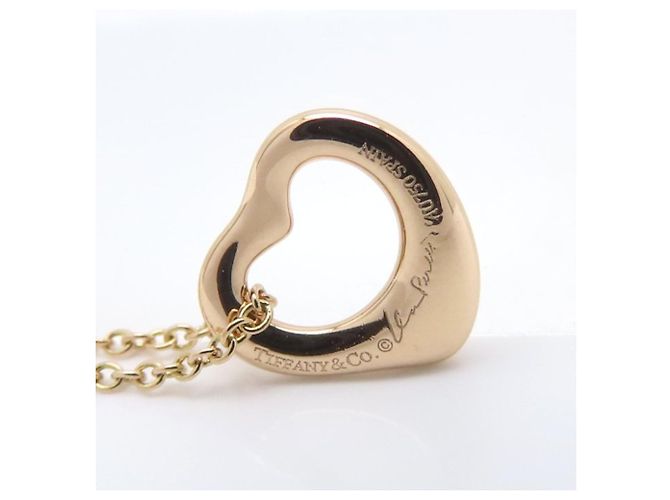 Autre Marque Collar Open Heart Tiffany & Co. Dorado - vista 4