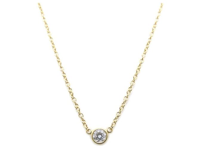 Autre Marque Collana Tiffany & Co. By the Yard in diamanti e oro giallo 18K - vista 2
