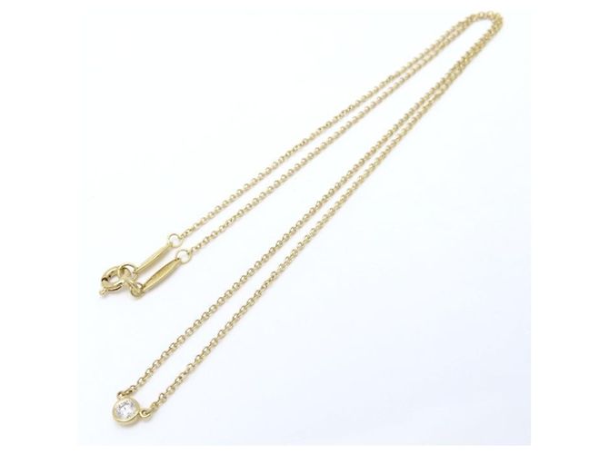 Autre Marque Collana Tiffany & Co. By the Yard in diamanti e oro giallo 18K - vista 4