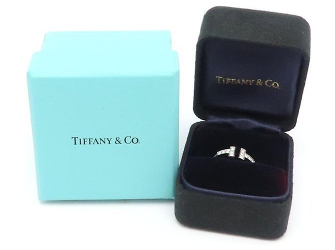 Autre Marque Tiffany & Co. T-Wire Diamantring Golden - Ansicht 7