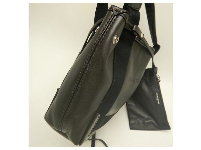 Everyday Borsa a mano Balenciaga in pelle nera Nero - vista 11