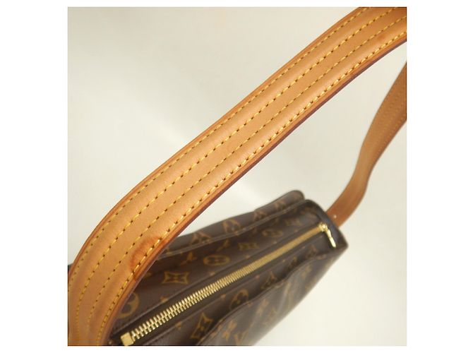 Borsa a tracolla Louis Vuitton Monogram Vivacite MM Marrone Monogramma - vista 11