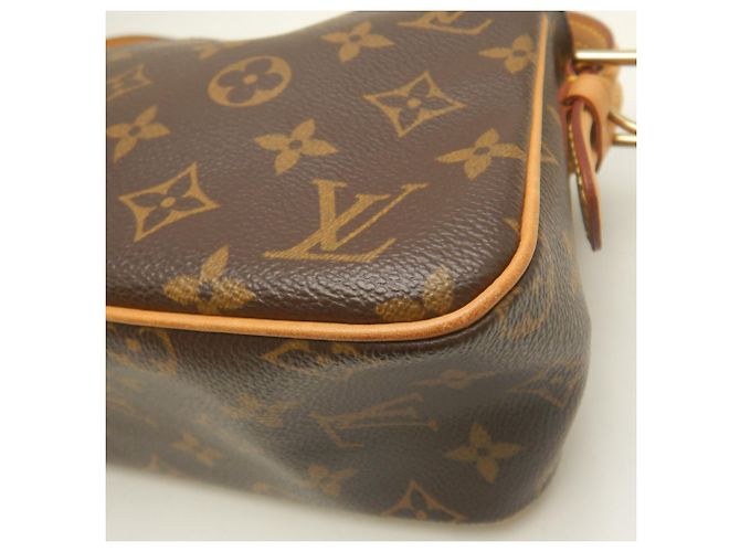 Borsa a tracolla Louis Vuitton Monogram Vivacite MM Marrone Monogramma - vista 17