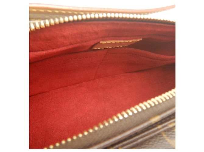 Borsa a tracolla Louis Vuitton Monogram Vivacite MM Marrone Monogramma - vista 20