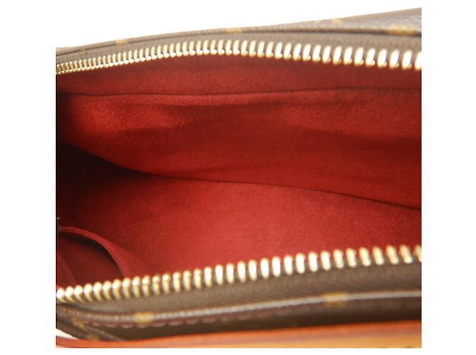 Borsa a tracolla Louis Vuitton Monogram Vivacite MM Marrone Monogramma - vista 21