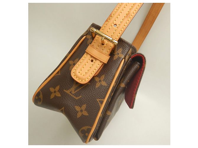 Borsa a tracolla Louis Vuitton Monogram Vivacite MM Marrone Monogramma - vista 6