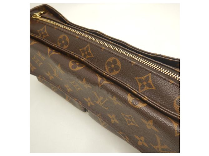Borsa a tracolla Louis Vuitton Monogram Vivacite MM Marrone Monogramma - vista 8