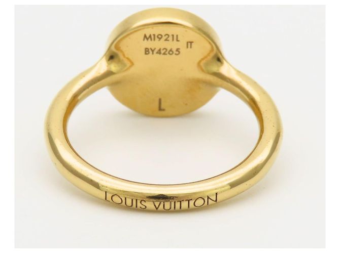 Anillo banda Louis Vuitton oro y rosa Dorado - vista 5