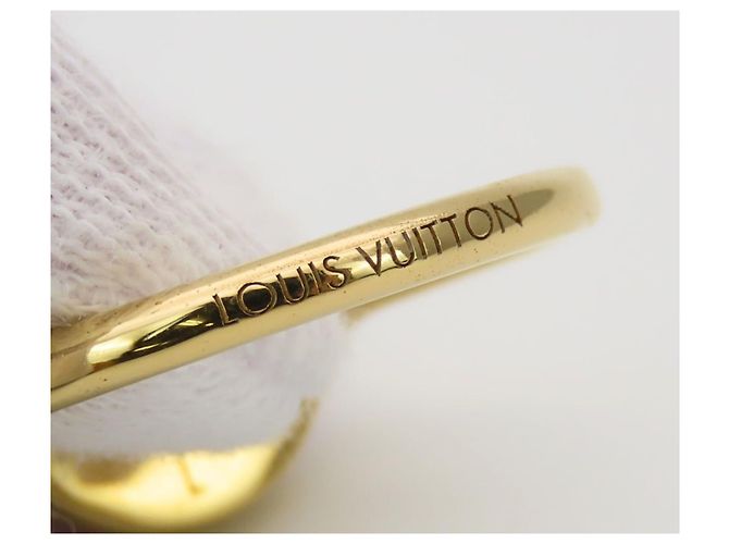 Anillo banda Louis Vuitton oro y rosa Dorado - vista 7