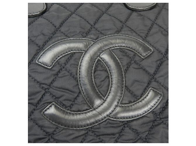 Saco Tote Chanel Matelassé Preto - vista 10