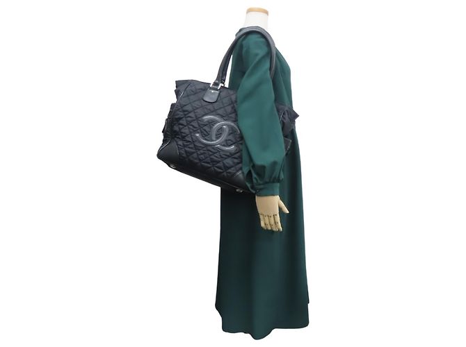 Saco Tote Chanel Matelassé Preto - vista 37