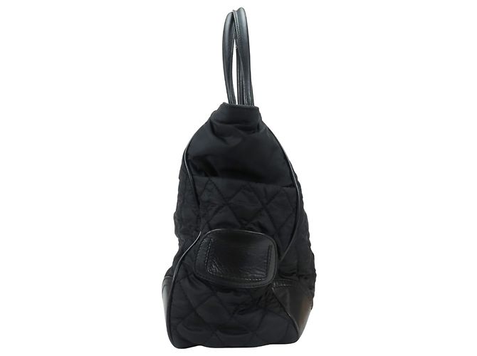 Saco Tote Chanel Matelassé Preto - vista 4
