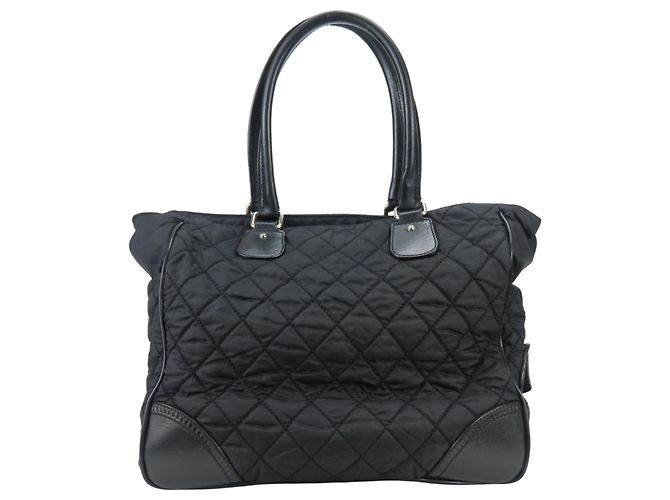 Saco Tote Chanel Matelassé Preto - vista 5