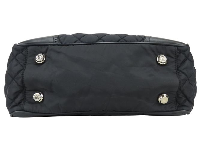 Saco Tote Chanel Matelassé Preto - vista 6