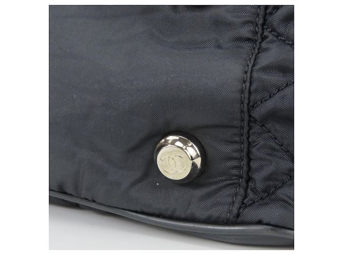 Saco Tote Chanel Matelassé Preto - vista 9