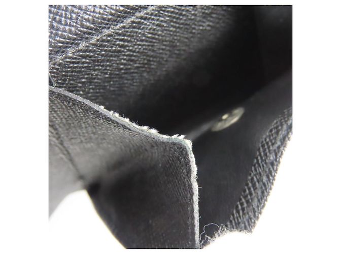 Portafoglio bi-fold Louis Vuitton Noir Epi Leather Nero - vista 15