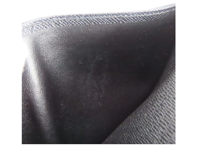 Portafoglio bi-fold Louis Vuitton Noir Epi Leather Nero - vista 20