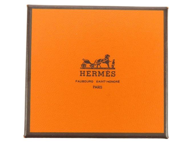 Hermès Hermes Leder-Handtaschen-Anhänger Braun - Ansicht 10