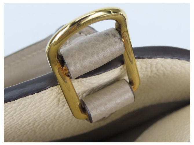 Borsa Louis Vuitton Petit Palais PM Multicolore Beige Grigio Crudo - vista 13