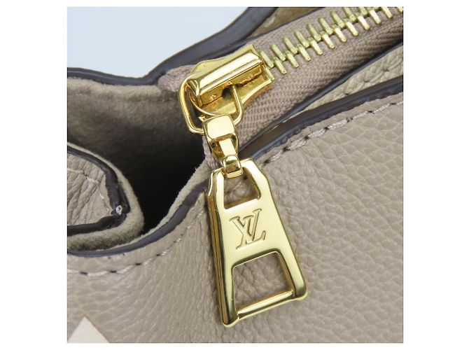 Borsa Louis Vuitton Petit Palais PM Multicolore Beige Grigio Crudo - vista 14