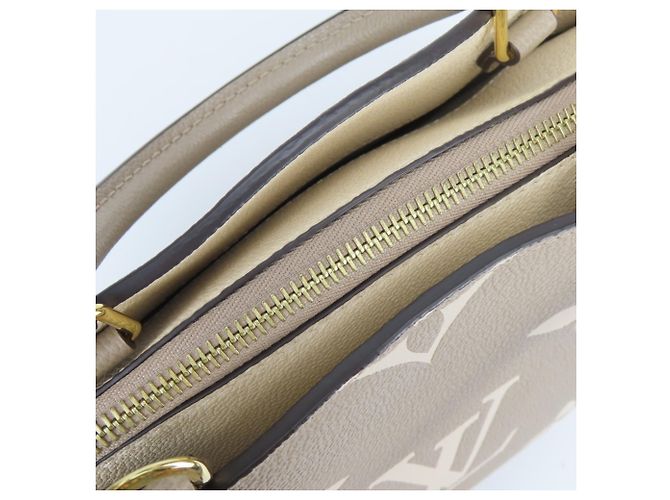 Borsa Louis Vuitton Petit Palais PM Multicolore Beige Grigio Crudo - vista 15