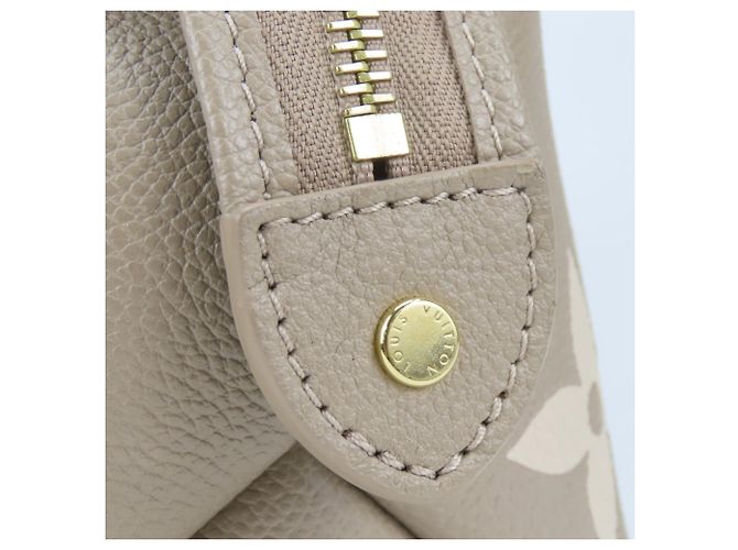Borsa Louis Vuitton Petit Palais PM Multicolore Beige Grigio Crudo - vista 16