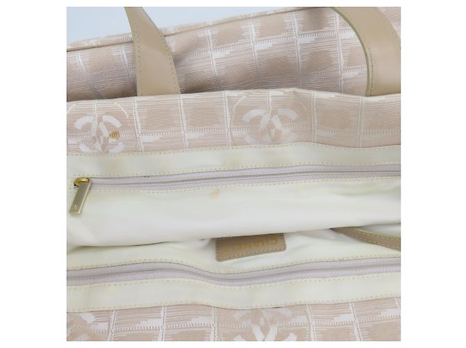 Borsa Tote Chanel New Travel Line MM Beige - vista 21