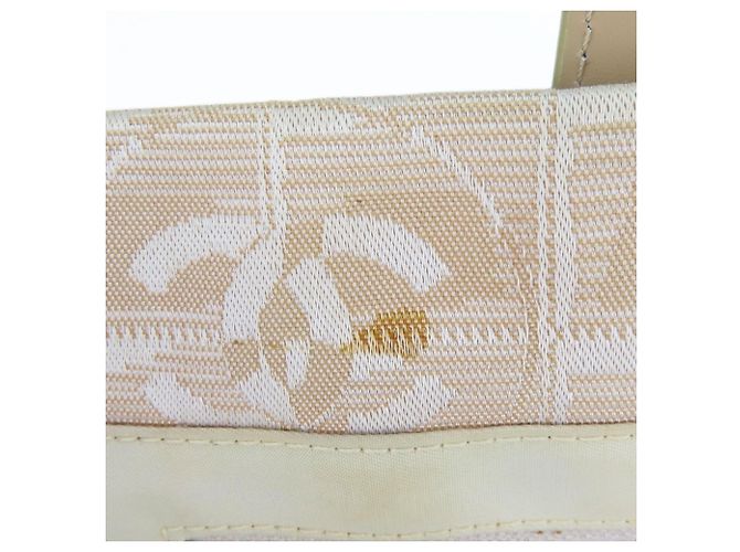 Borsa Tote Chanel New Travel Line MM Beige - vista 24