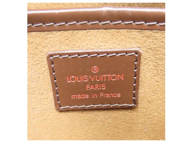 Sac Pochette Louis Vuitton Damier Saint Marron Damier ebène - vue 16