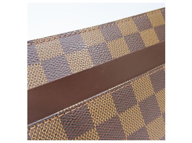 Sac Pochette Louis Vuitton Damier Saint Marron Damier ebène - vue 6