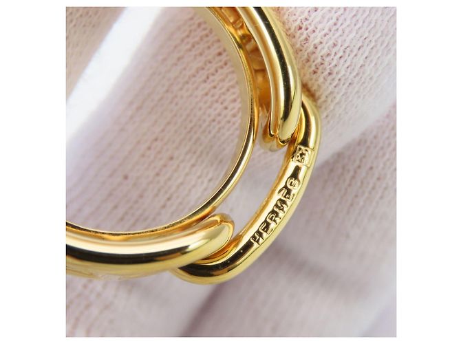 Hermès Anel para Lenço Hermes Chaîne d'Ancre Gold Dourado - vista 6