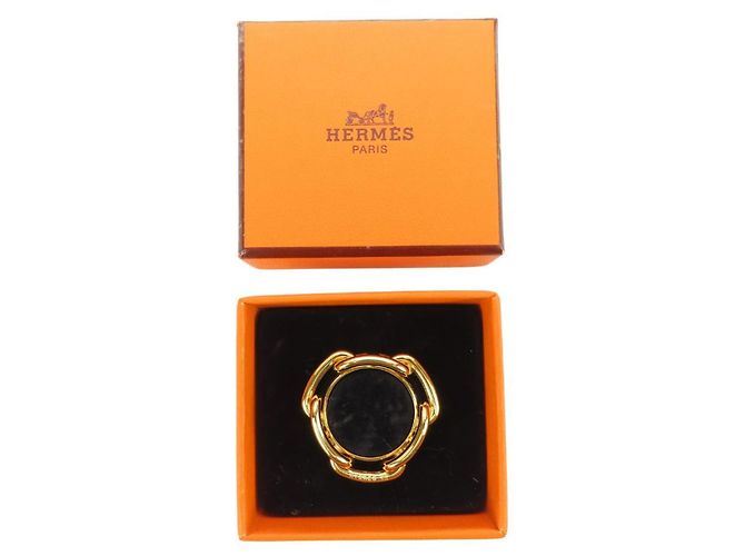 Hermès Anel para Lenço Hermes Chaîne d'Ancre Gold Dourado - vista 7