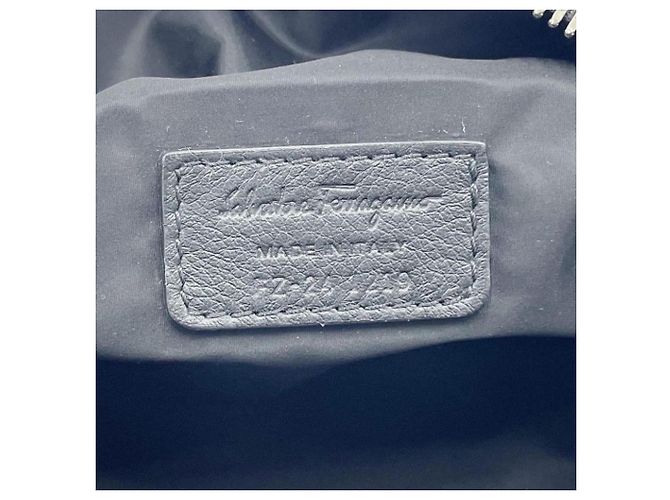 Borsa a pochette Salvatore Ferragamo Gancini Nero - vista 9