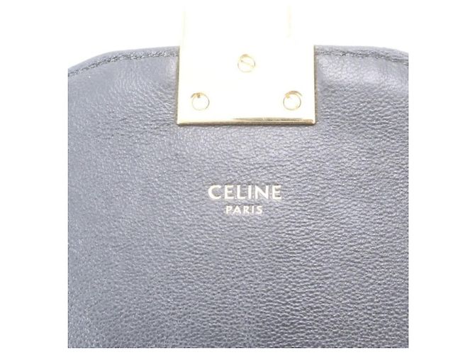 Céline Bolso de Hombro Celine C Medium Cuero Negro - vista 6