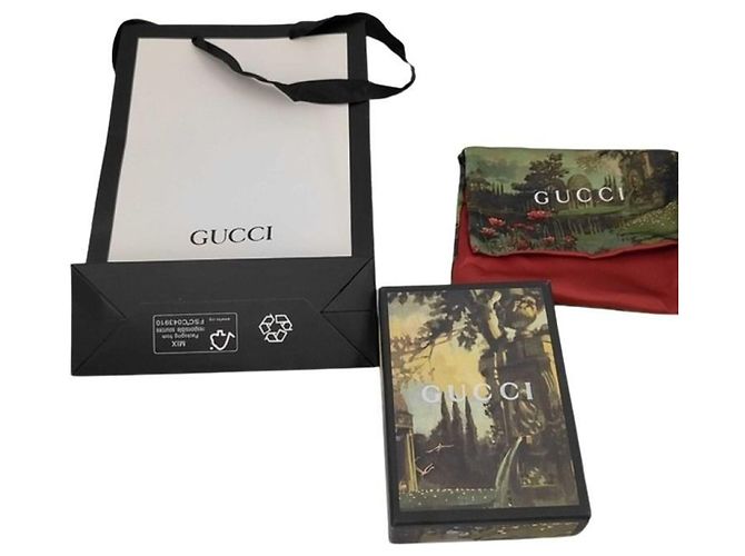 Cartera bi-fold GUCCI GG Marmont Negro - vista 10