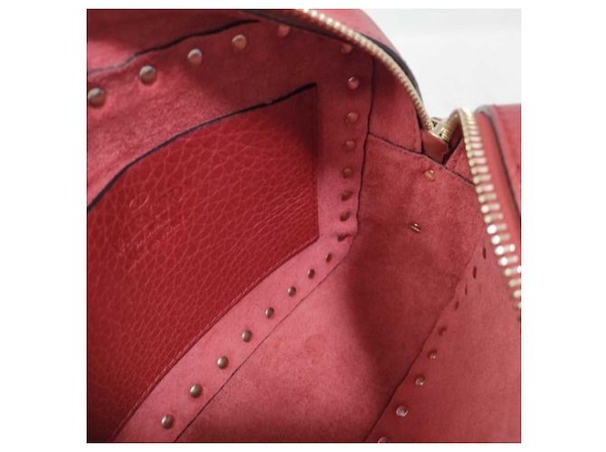 Borsa a tracolla Valentino Garavani in pelle rossa Rosso - vista 8