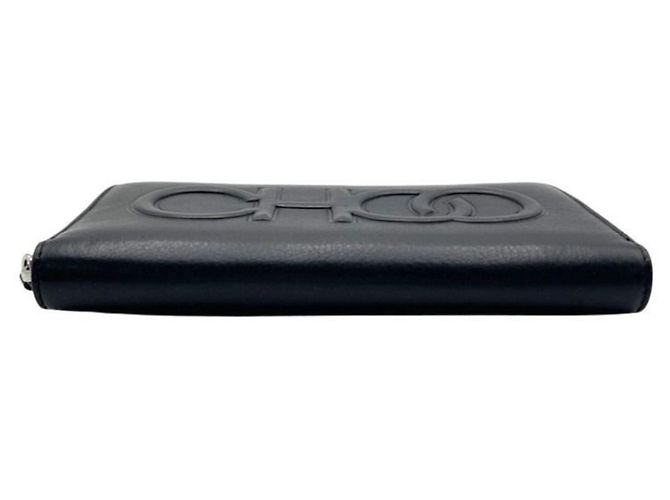 Monedero de piel negra Jimmy Choo Negro - vista 3